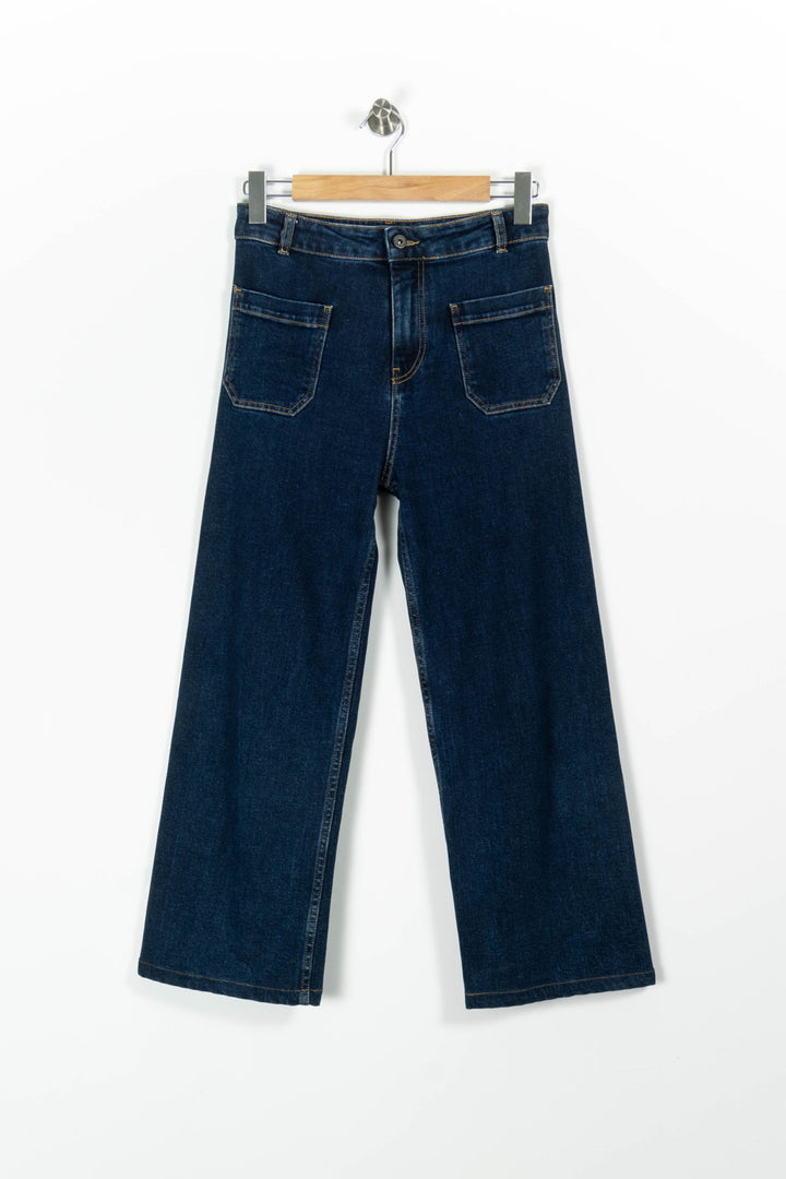 Jean Large Bleu - Taille M/38 de la marque La Fée Maraboutée | PARAD96698 - Vendu par Paradigme - Image 2