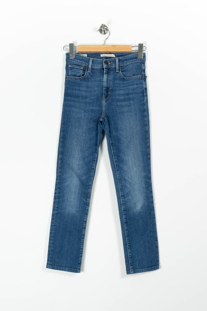 Jean Droit Bleu - Taille S/36 de la marque Levi's | PARAD96699 - Vendu par Paradigme - Image 2