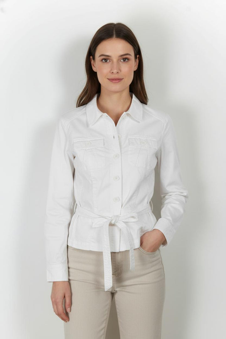 Veste Blanche - Taille XL/42 de la marque Caroll | PARAD96701 - Vendu par Paradigme - Image 1
