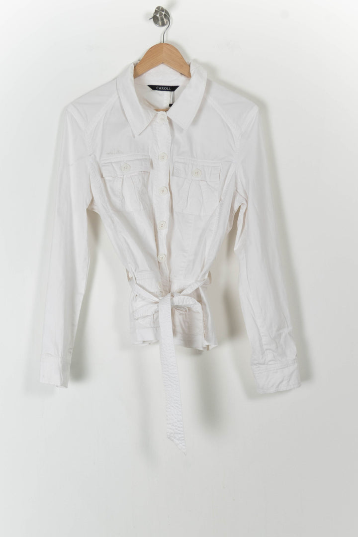 Veste Blanche - Taille XL/42 de la marque Caroll | PARAD96701 - Vendu par Paradigme - Image 2