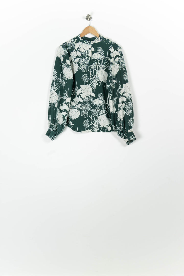 Blouse Verte et Blanche - Taille M/38 de la marque Modetrotter | PARAD96705 - Vendu par Paradigme - Image 4