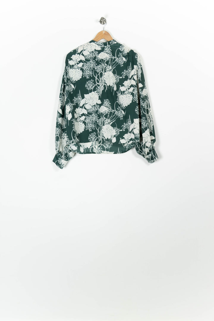 Blouse Verte et Blanche - Taille M/38 de la marque Modetrotter | PARAD96705 - Vendu par Paradigme - Image 2