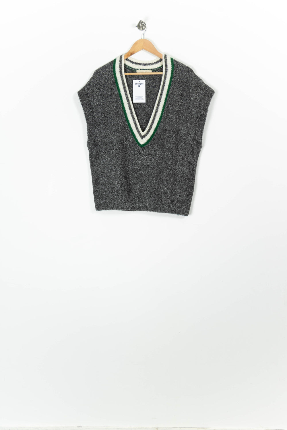 Débardeur Gris - Taille M/38 de la marque Vanessa Bruno | PARAD96708 - Vendu par Paradigme - Image 2