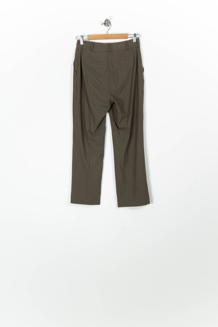 Pantalon Beige - Taille S/36 de la marque Caroll | PARAD96709 - Vendu par Paradigme - Image 4