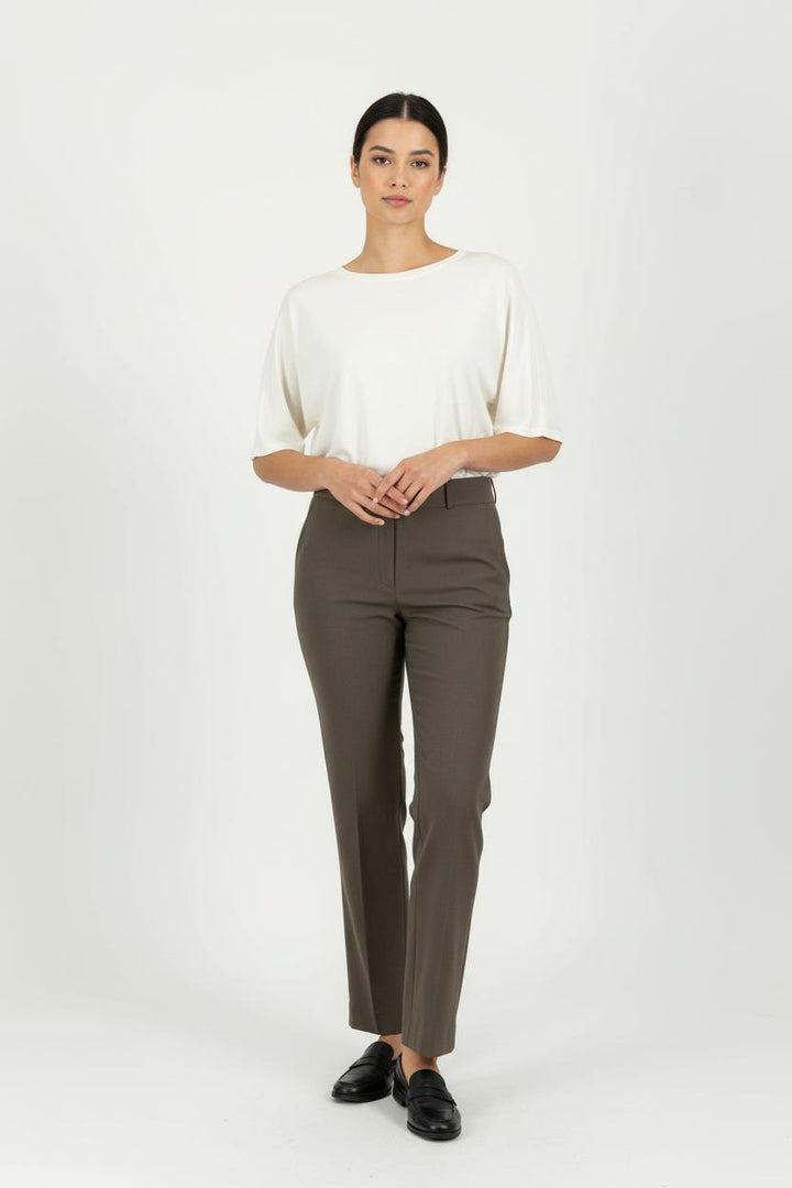 Pantalon Beige - Taille S/36 de la marque Caroll | PARAD96709 - Vendu par Paradigme - Image 1