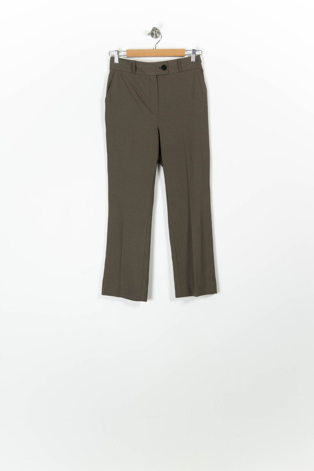 Pantalon Beige - Taille S/36 de la marque Caroll | PARAD96709 - Vendu par Paradigme - Image 2