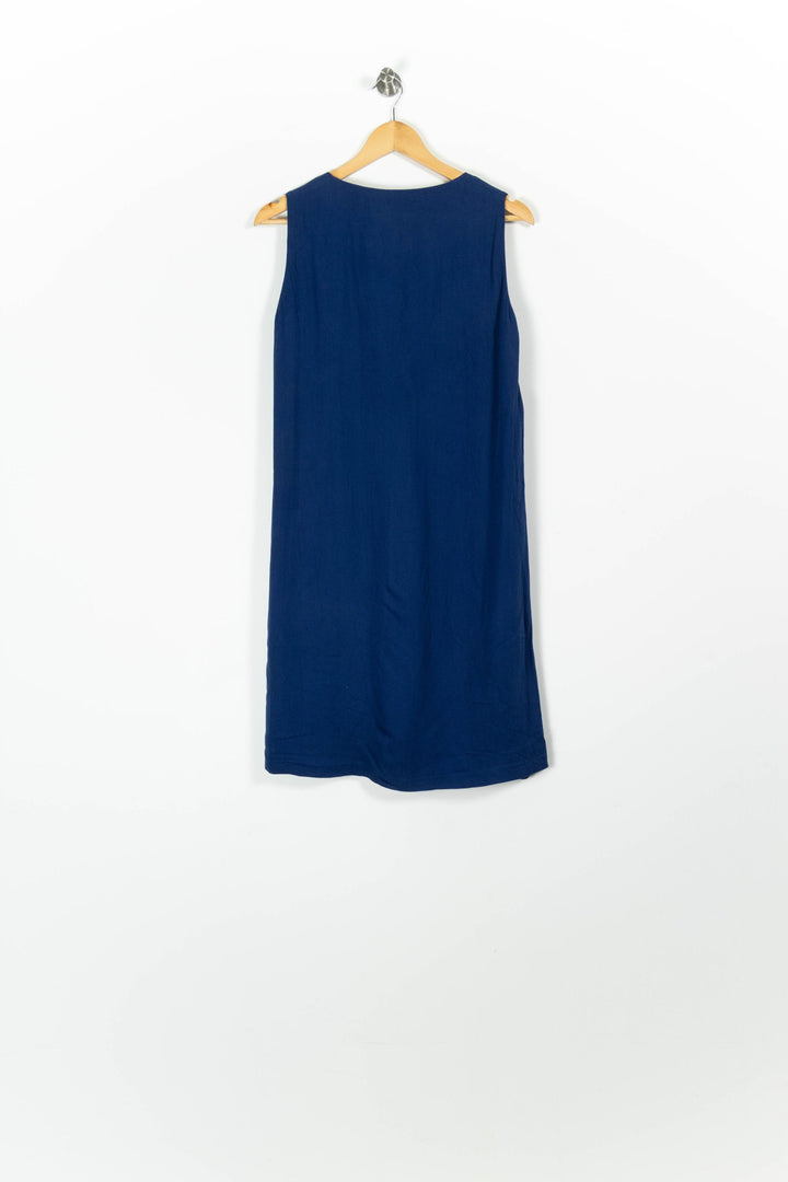 Robe Midi Bleue - Taille M/38 de la marque Comptoir des Cotonniers | PARAD96714 - Vendu par Paradigme - Image 4
