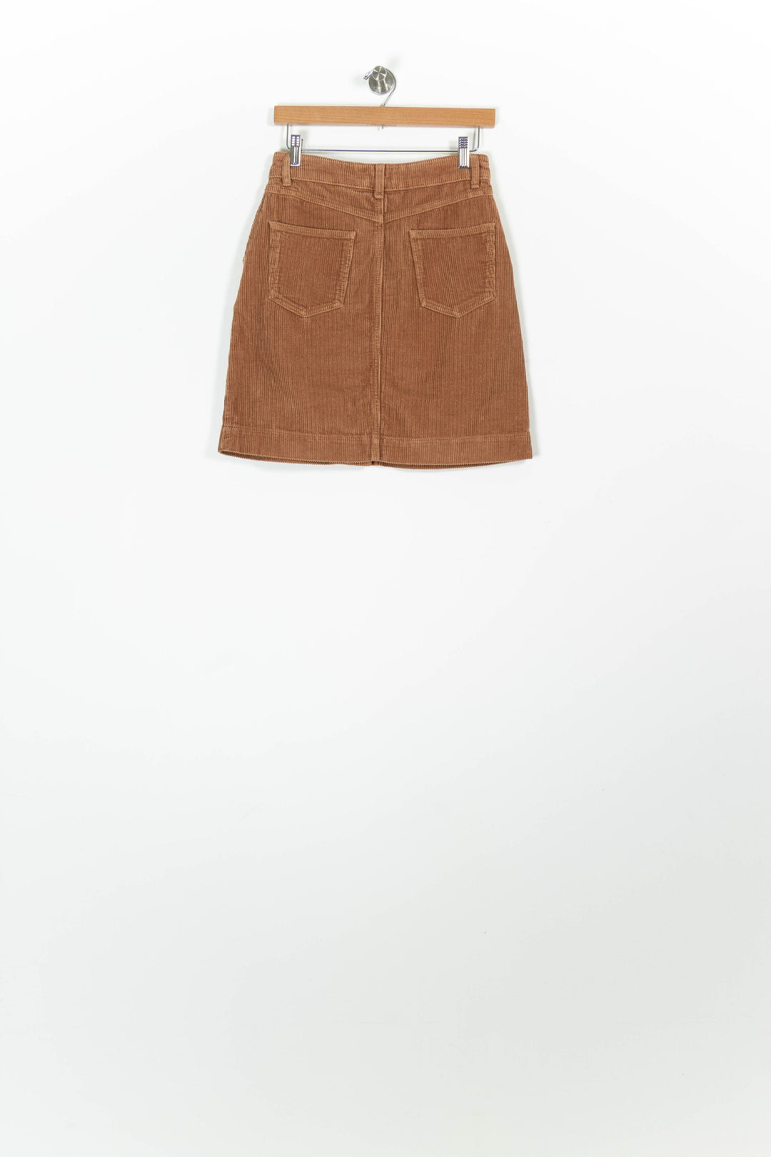 Jupe Boutonnée Marron - Taille S/36 de la marque Caroll | PARAD96718 - Vendu par Paradigme - Image 4