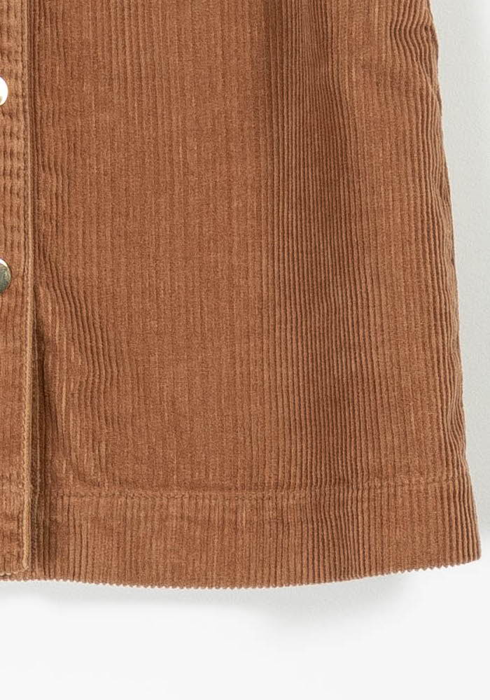 Jupe Boutonnée Marron - Taille S/36 de la marque Caroll | PARAD96718 - Vendu par Paradigme - Image 3