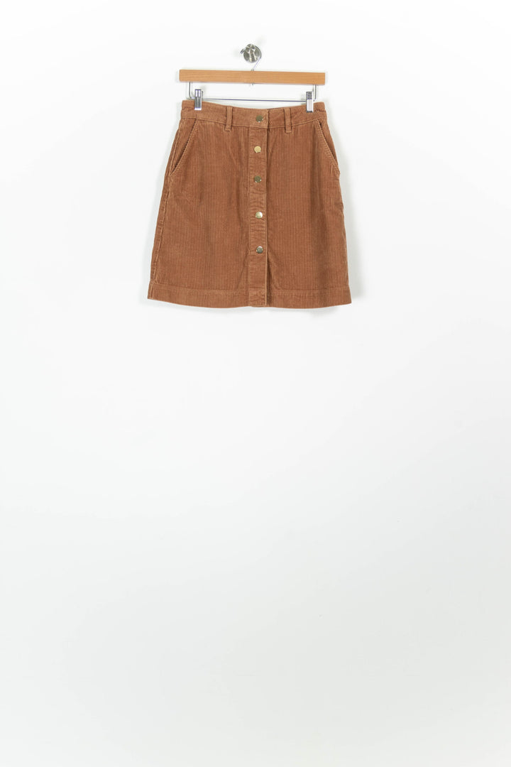 Jupe Boutonnée Marron - Taille S/36 de la marque Caroll | PARAD96718 - Vendu par Paradigme - Image 2