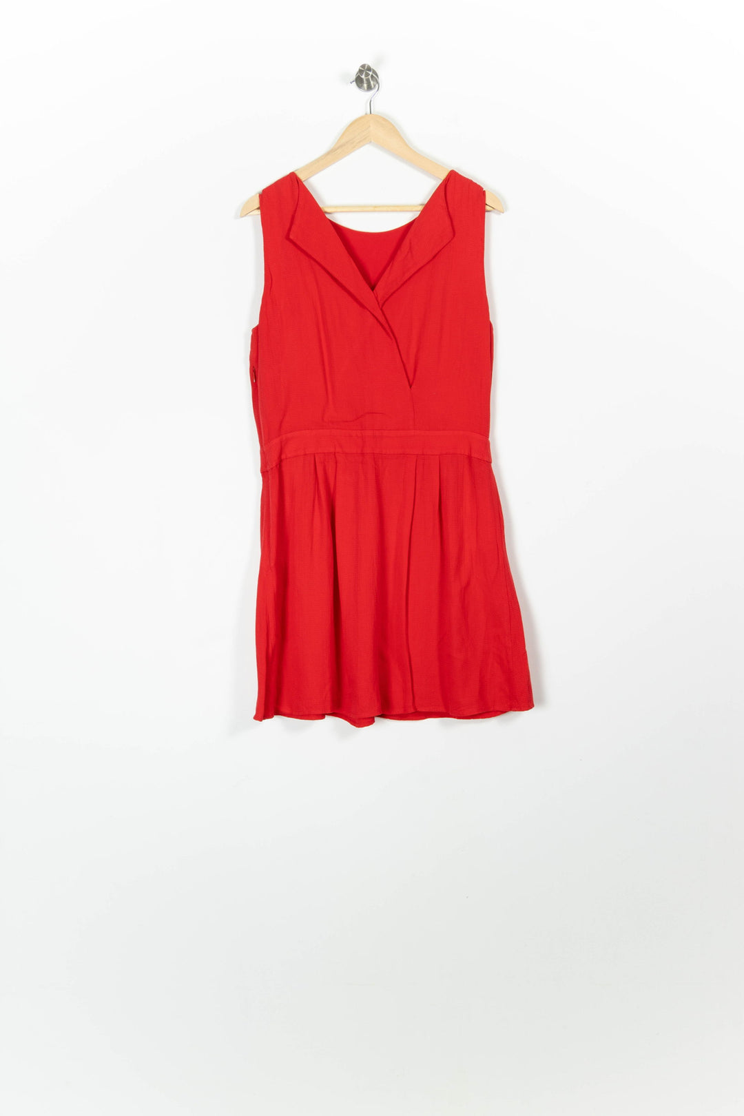 Robe Courte Rouge - Taille L/40 de la marque Comptoir des Cotonniers | PARAD96721 - Vendu par Paradigme - Image 4