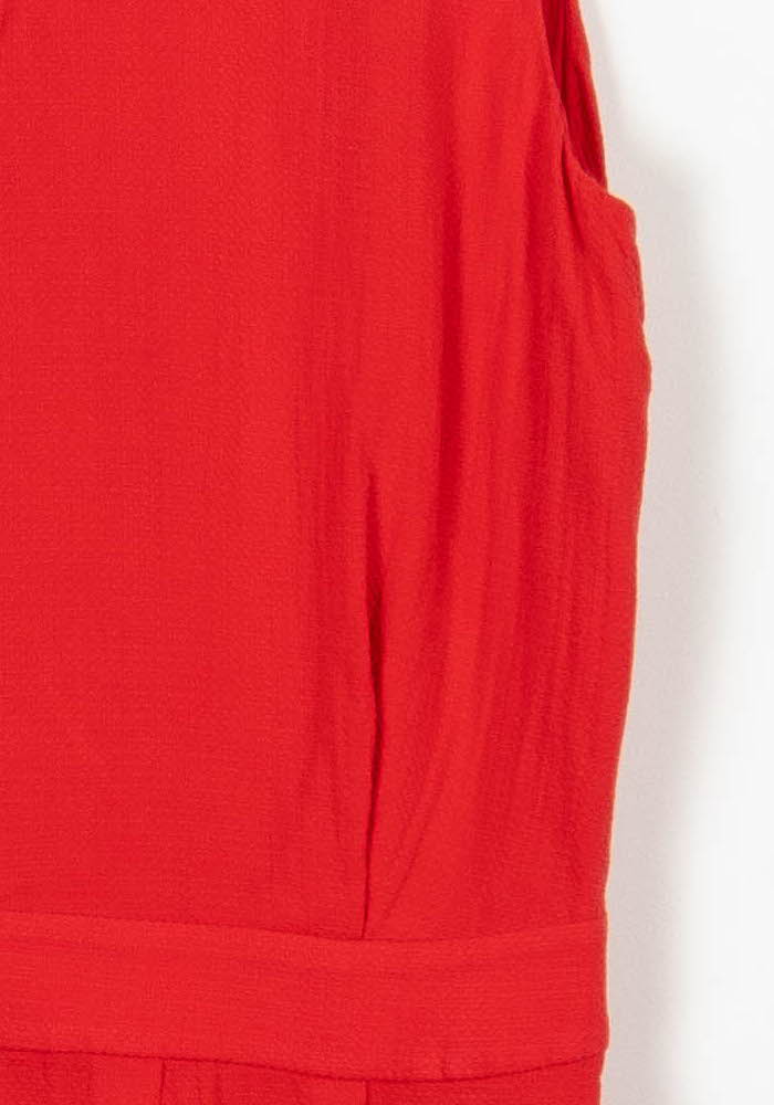 Robe Courte Rouge - Taille L/40 de la marque Comptoir des Cotonniers | PARAD96721 - Vendu par Paradigme - Image 3