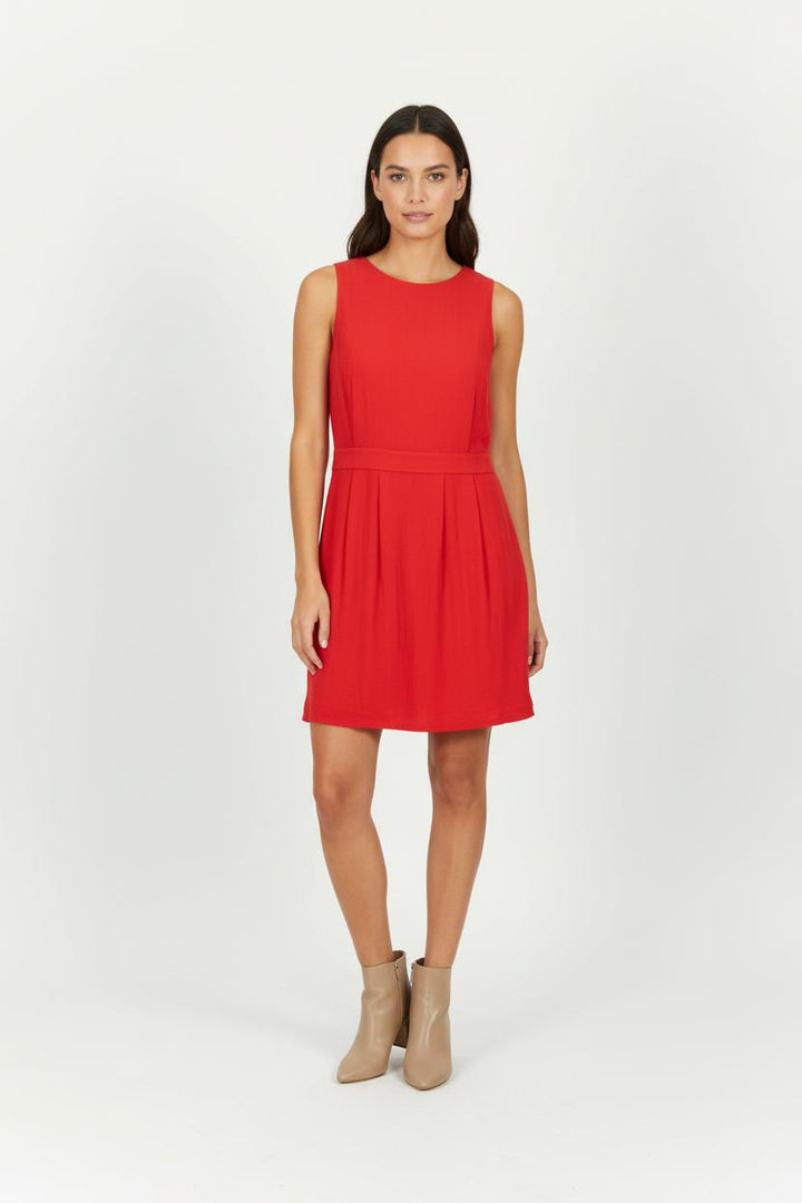 Robe Courte Rouge - Taille L/40 de la marque Comptoir des Cotonniers | PARAD96721 - Vendu par Paradigme - Image 1