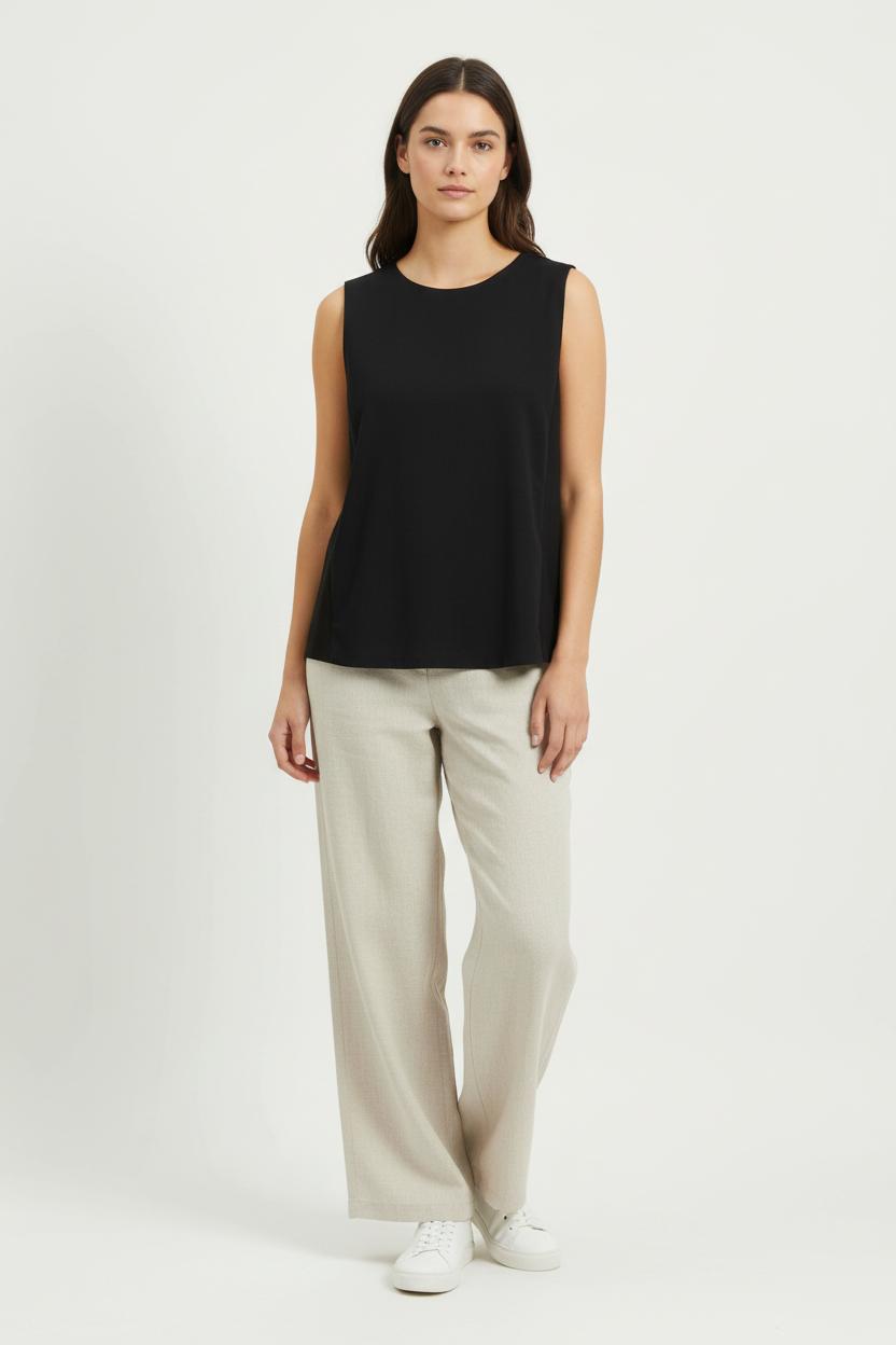 Débardeur Noir - Taille M/38 de la marque Comptoir des Cotonniers | PARAD96723 - Vendu par Paradigme - Image 1