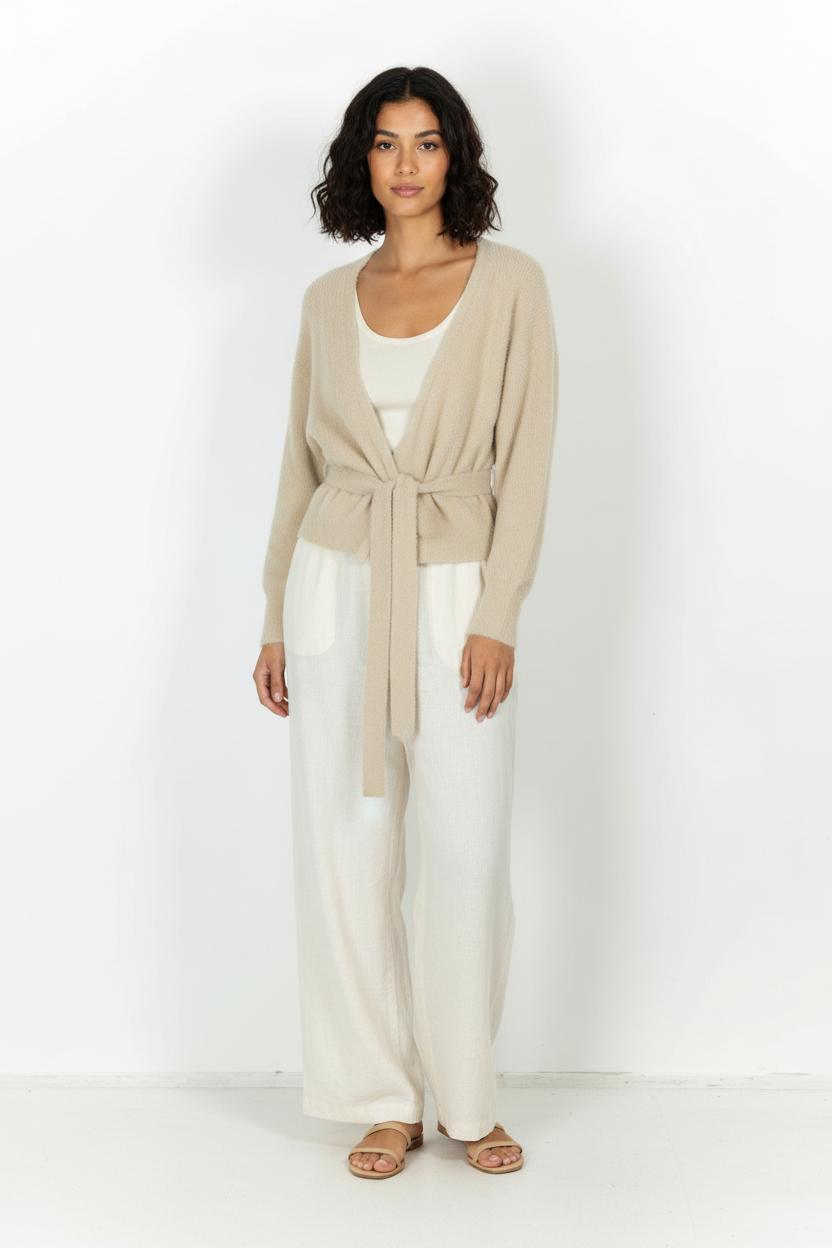 Gilet Beige - Taille M/38 de la marque Kookai | PARAD96733 - Vendu par Paradigme - Image 1
