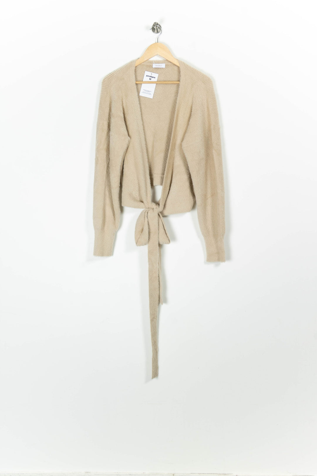 Gilet Beige - Taille M/38 de la marque Kookai | PARAD96733 - Vendu par Paradigme - Image 2