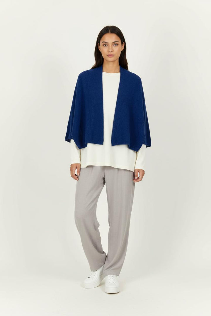 Cardigan Bleu - Taille L/40 de la marque La Fée Maraboutée | PARAD96746 - Vendu par Paradigme - Image 1