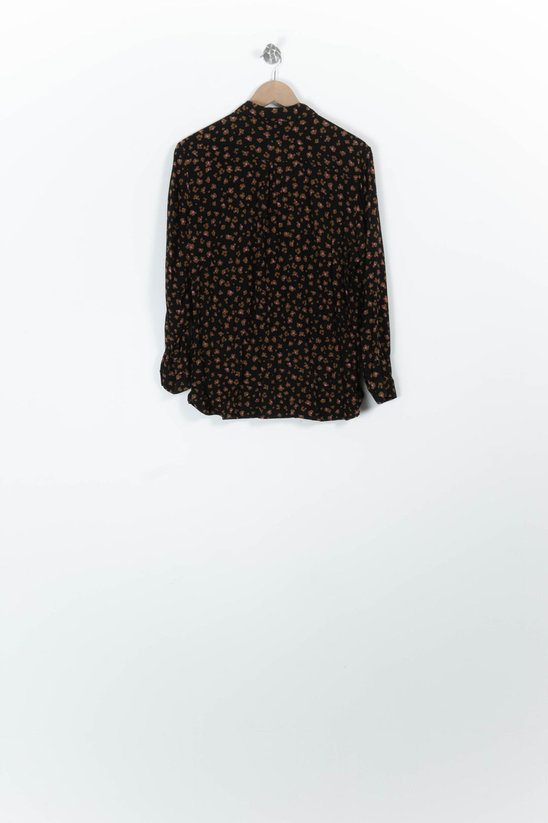 Chemise Noire et Marron - Taille M/38 de la marque Des petits hauts | PARAD96752 - Vendu par Paradigme - Image 4