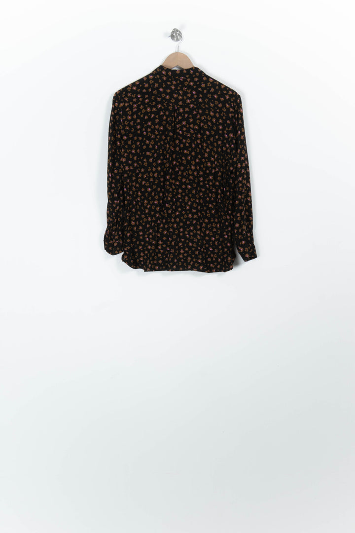 Chemise Noire et Marron - Taille M/38 de la marque Des petits hauts | PARAD96752 - Vendu par Paradigme - Image 4