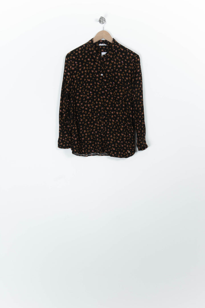 Chemise Noire et Marron - Taille M/38 de la marque Des petits hauts | PARAD96752 - Vendu par Paradigme - Image 2