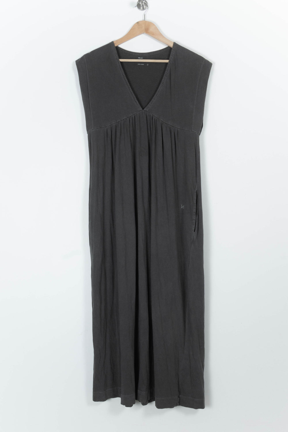 Robe Longue Grise - Taille S/36 de la marque Léon & Harper | PARAD96754 - Vendu par Paradigme - Image 2