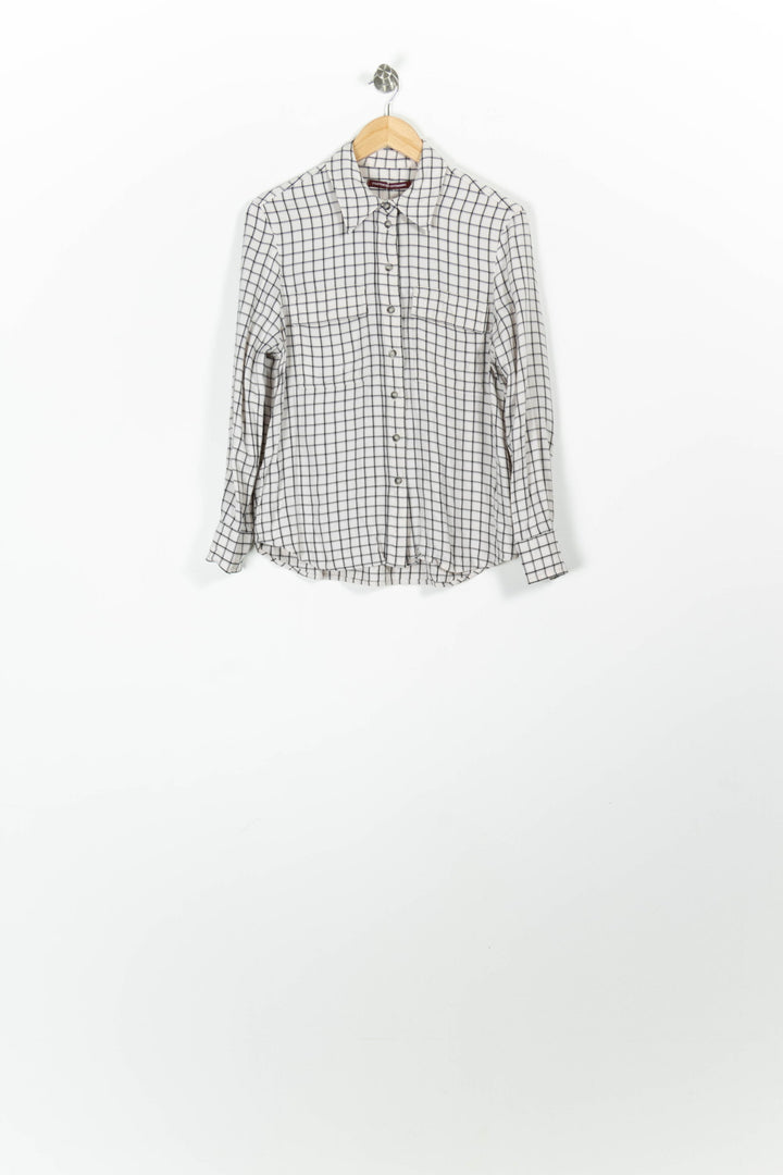 Chemise Blanche et Noire - Taille L/40 de la marque Comptoir des Cotonniers | PARAD96756 - Vendu par Paradigme - Image 2