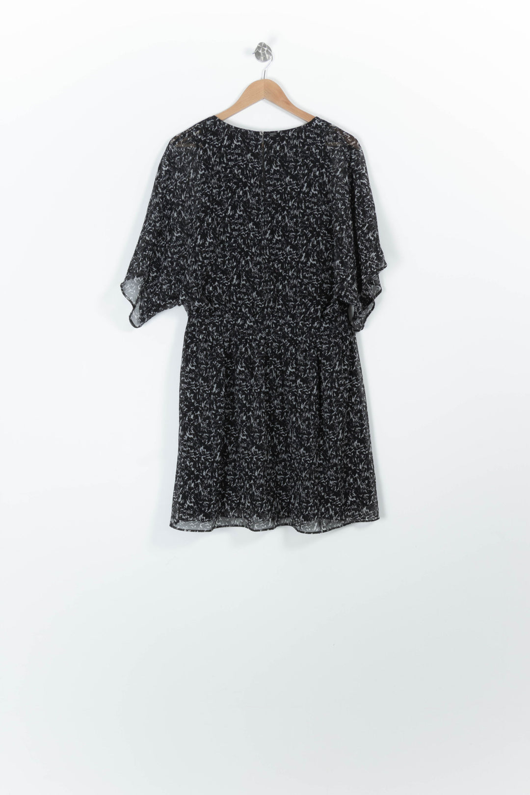 Robe Fluide Noire et Blanche - Taille XL/42 de la marque IKKS | PARAD96758 - Vendu par Paradigme - Image 4