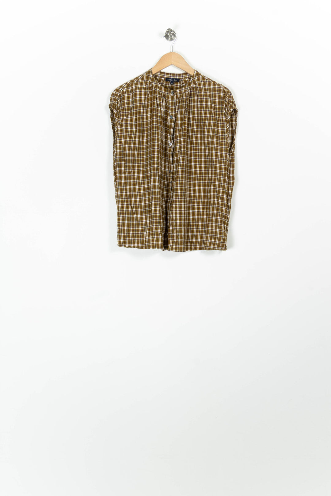 Blouse Caramel et Blanc - Taille M/38 de la marque Soeur | PARAD96760 - Vendu par Paradigme - Image 2