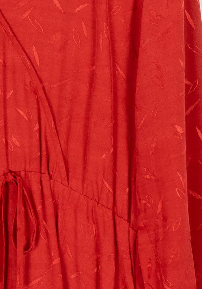 Robe Portefeuille Rouge - Taille L/40 de la marque Karl Marc John | PARAD96761 - Vendu par Paradigme - Image 3