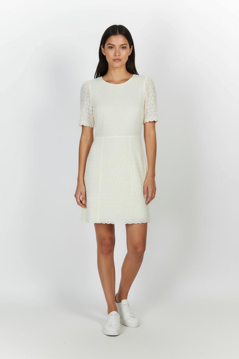Robe Courte Beige - Taille L/40 de la marque Karl Marc John | PARAD96766 - Vendu par Paradigme - Image 1