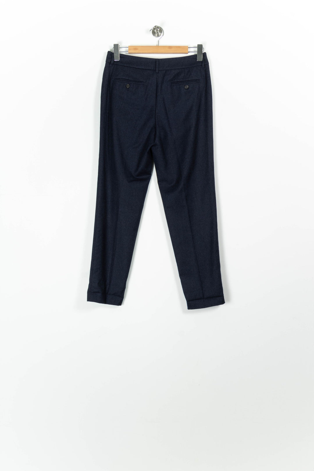 Pantalon Bleu - Taille L/40 de la marque Weekend Max Mara | PARAD96771 - Vendu par Paradigme - Image 4