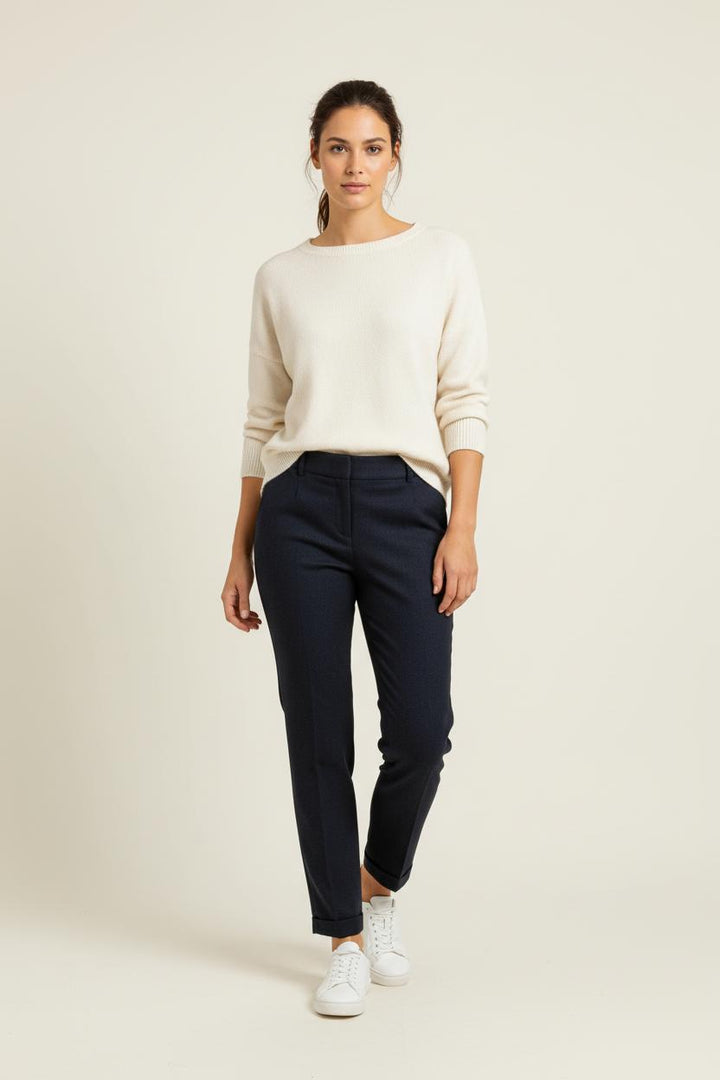 Pantalon Bleu - Taille L/40 de la marque Weekend Max Mara | PARAD96771 - Vendu par Paradigme - Image 1