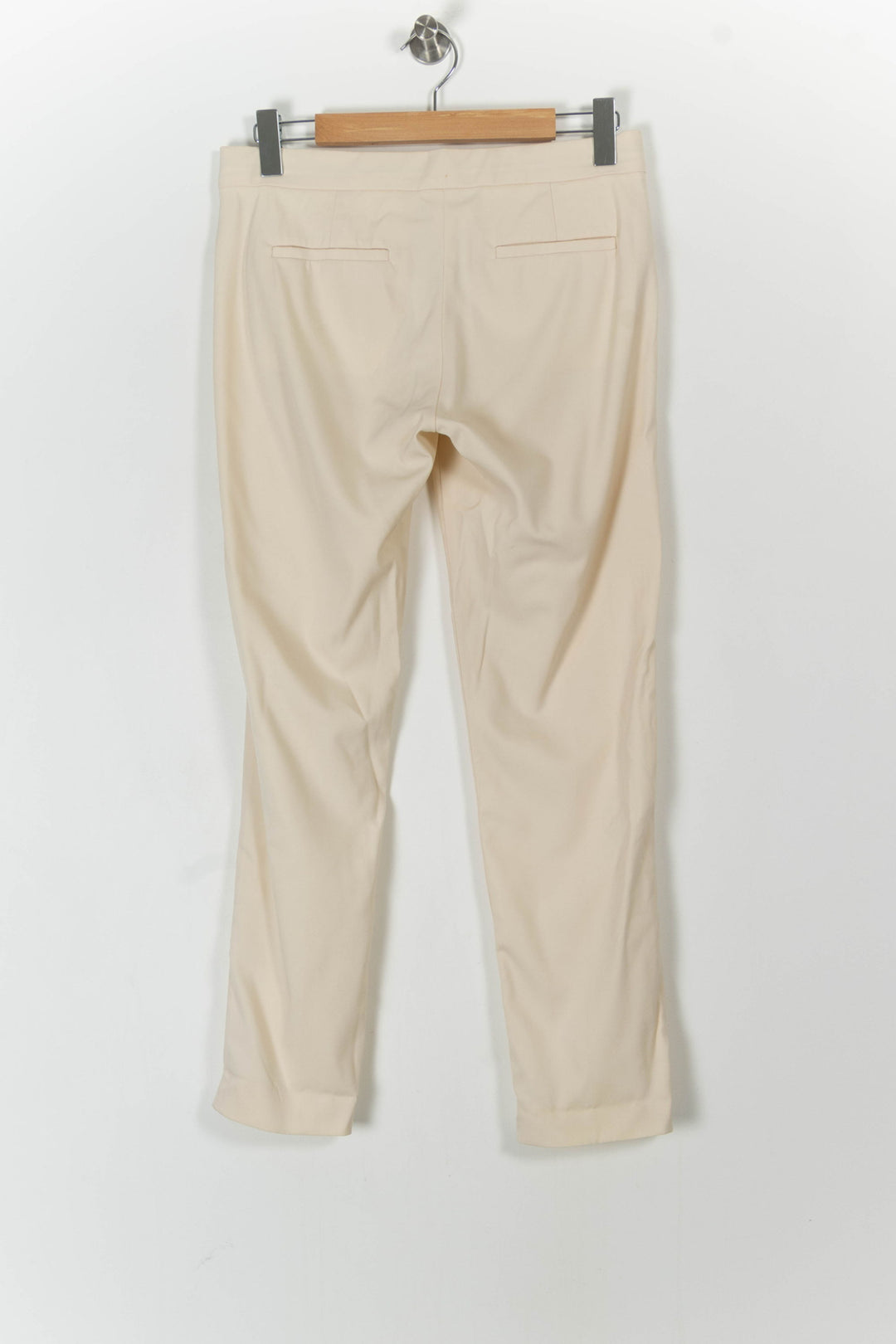 Pantalon Beige - Taille XL/42 de la marque Max Mara | PARAD96777 - Vendu par Paradigme - Image 4