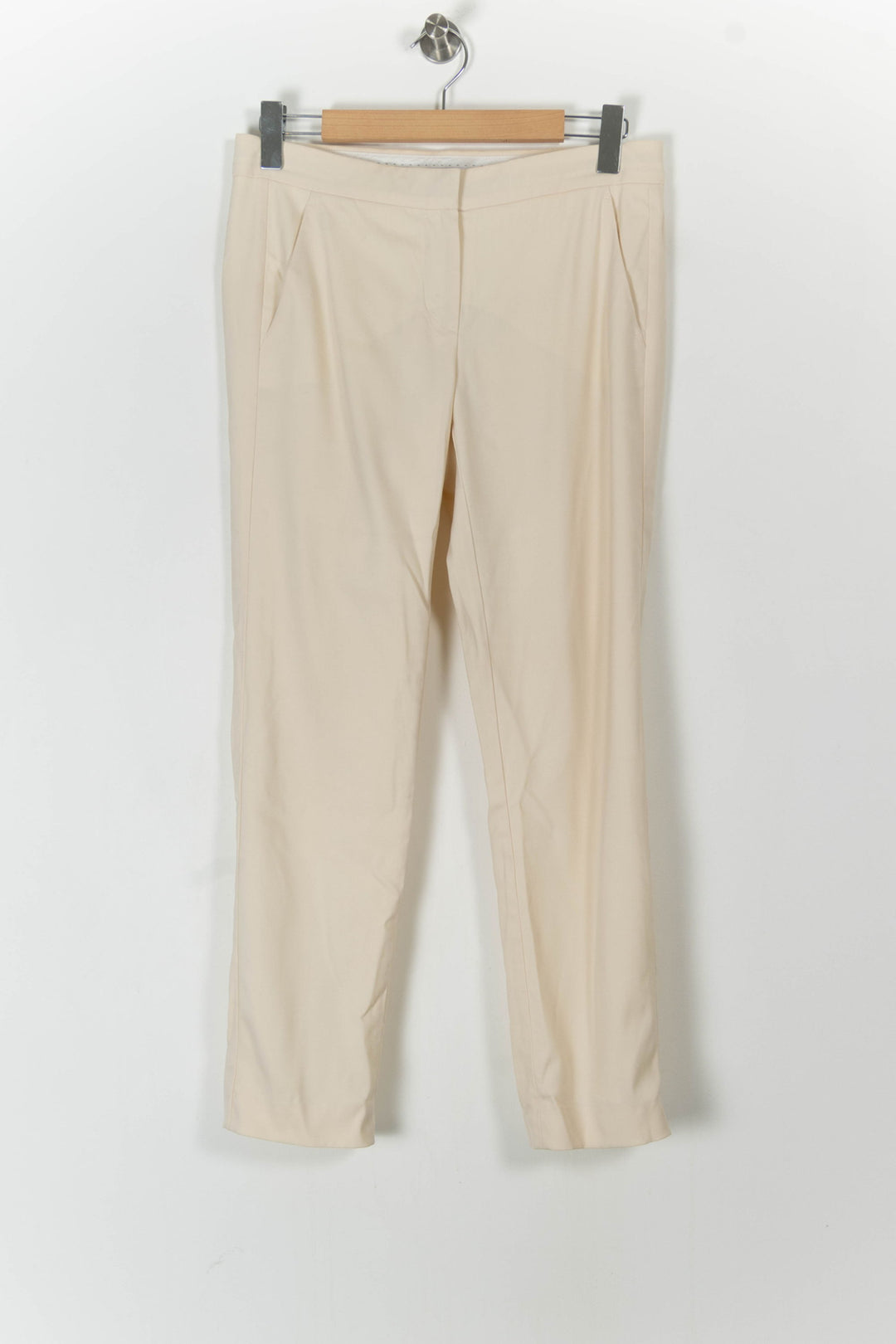 Pantalon Beige - Taille XL/42 de la marque Max Mara | PARAD96777 - Vendu par Paradigme - Image 2