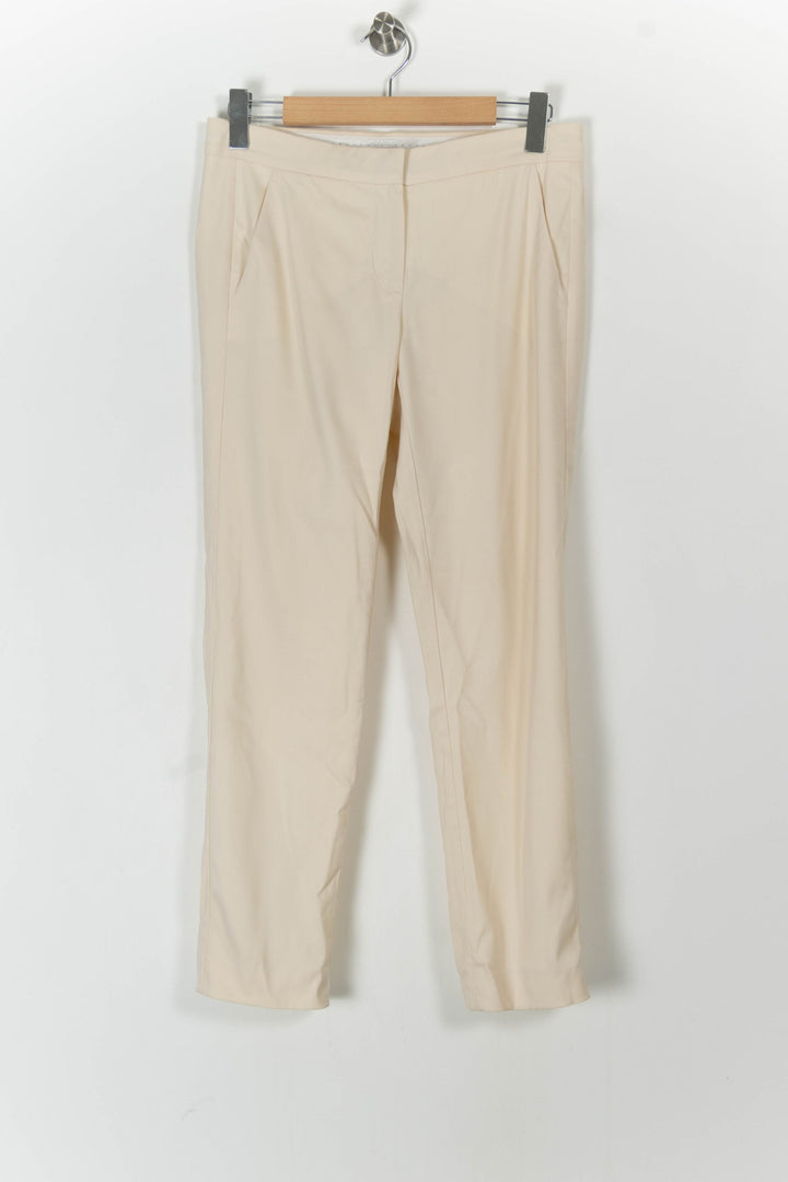 Pantalon Beige - Taille XL/42 de la marque Max Mara | PARAD96777 - Vendu par Paradigme - Image 2