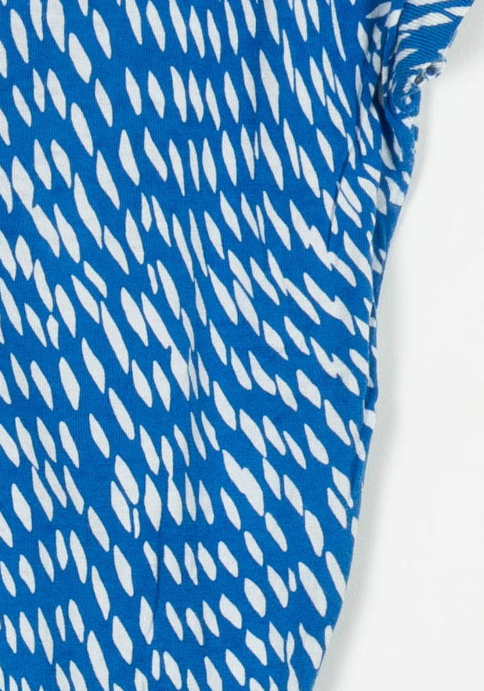 Tee-shirt Bleu et Blanc - Taille XS/34 de la marque Caroll | PARAD96782 - Vendu par Paradigme - Image 3