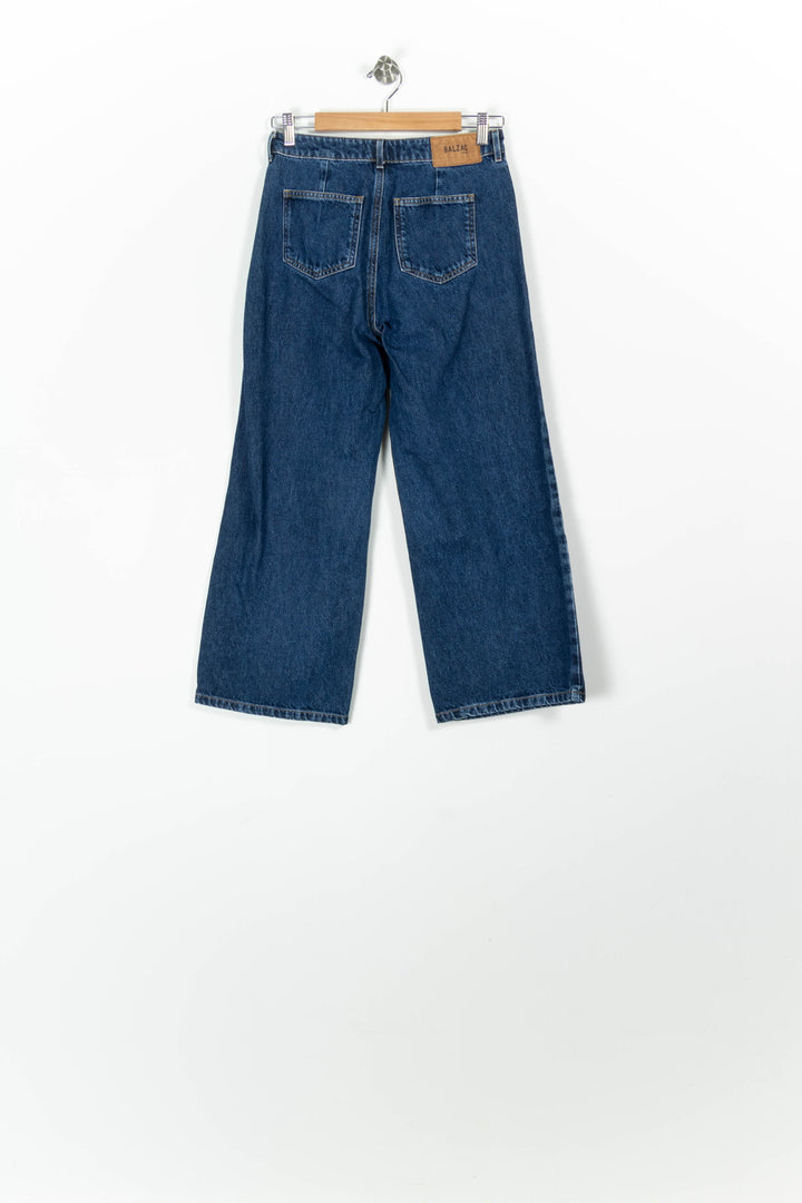 Jean Large Bleu - Taille M/38 de la marque Balzac Paris | PARAD96783 - Vendu par Paradigme - Image 4