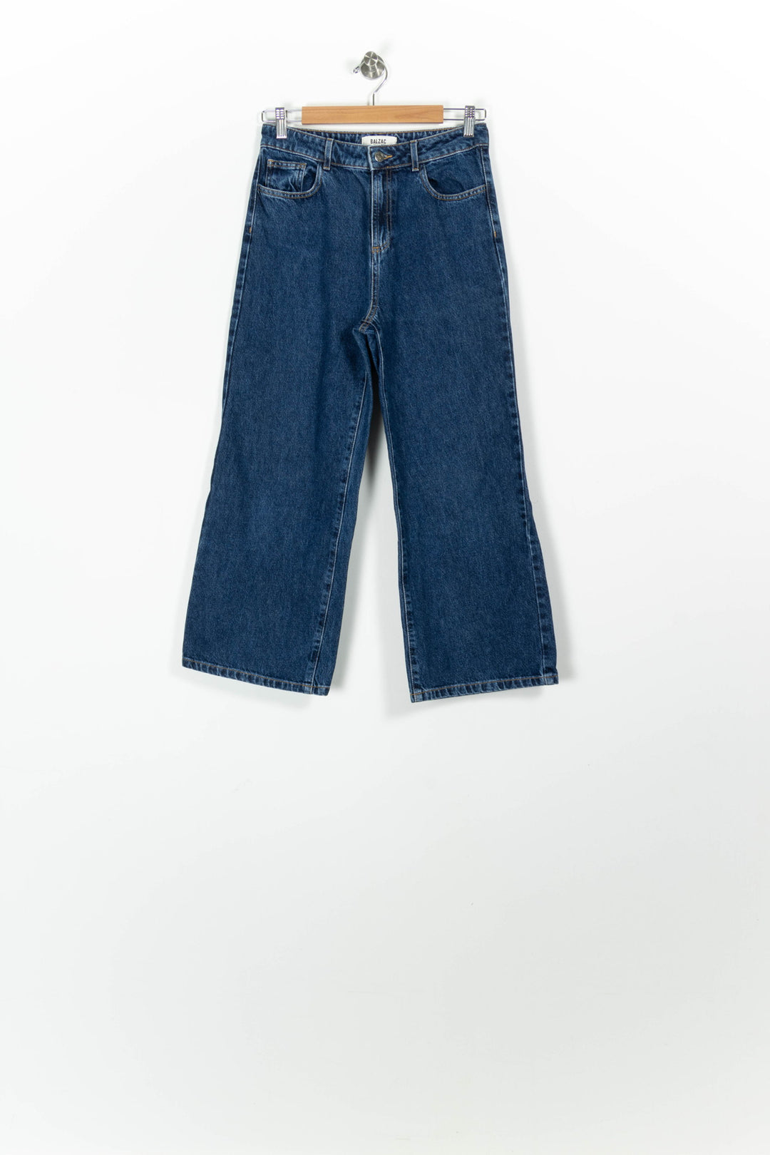 Jean Large Bleu - Taille M/38 de la marque Balzac Paris | PARAD96783 - Vendu par Paradigme - Image 2