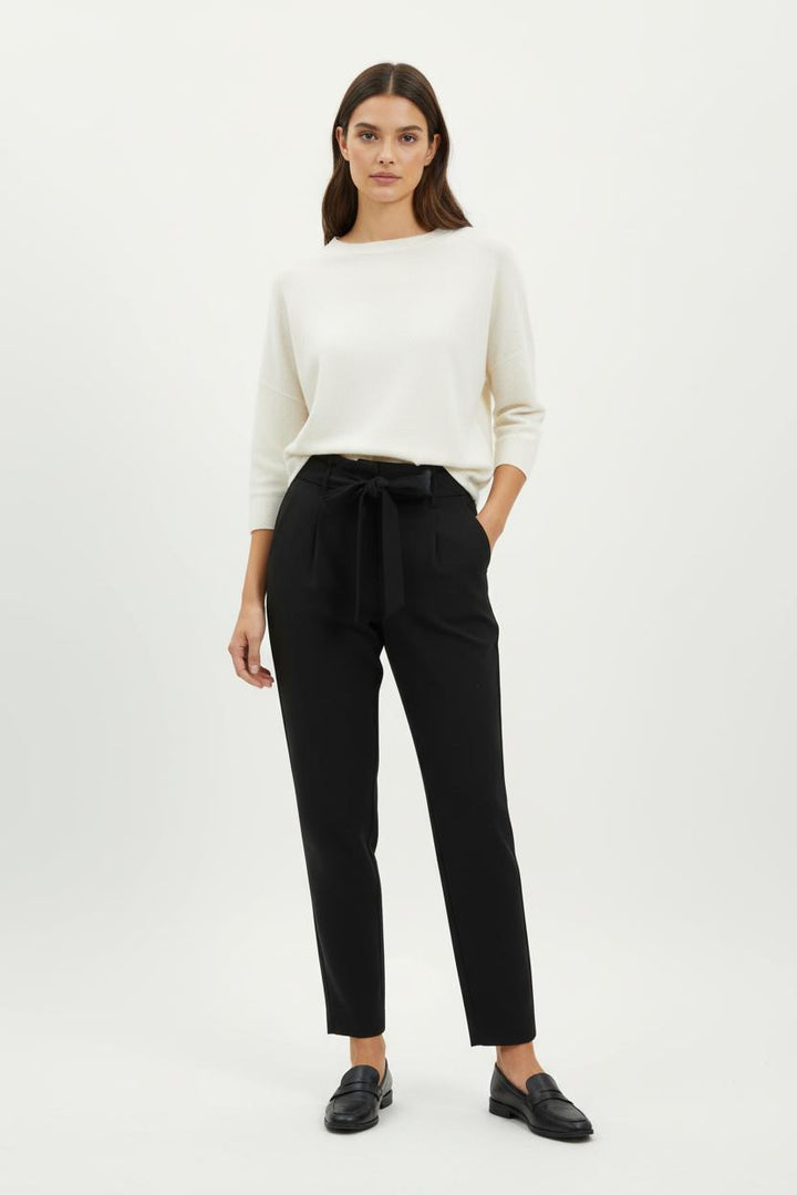 Pantalon Noir - Taille L/40 de la marque Caroll | PARAD96785 - Vendu par Paradigme - Image 1
