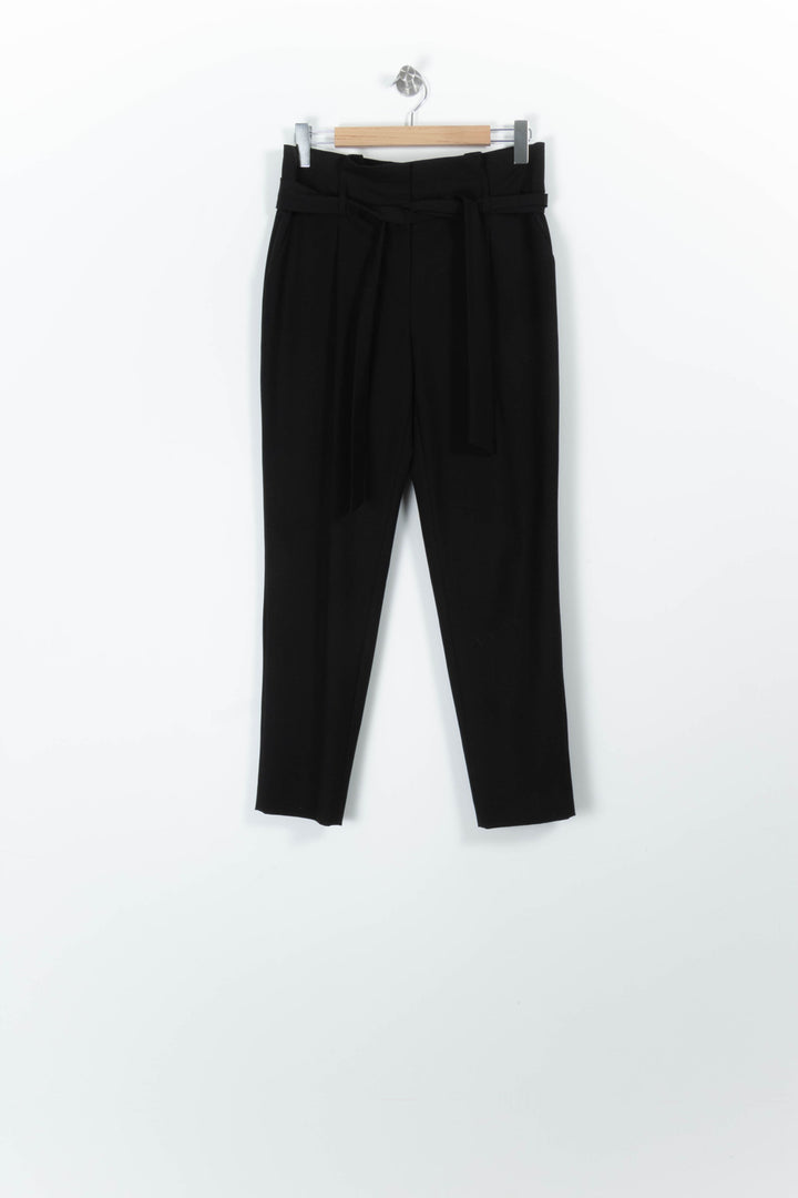 Pantalon Noir - Taille L/40 de la marque Caroll | PARAD96785 - Vendu par Paradigme - Image 2