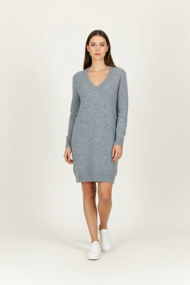 Robe Pull Grise - Taille S/36 de la marque Caroll | PARAD96791 - Vendu par Paradigme - Image 1