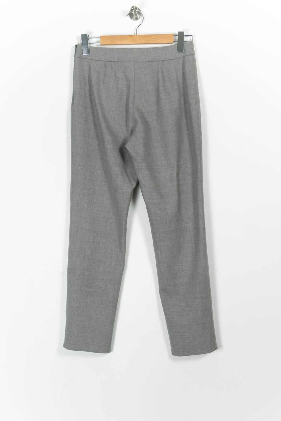 Pantalon Gris - Taille XL/42 de la marque Max Mara | PARAD96797 - Vendu par Paradigme - Image 4