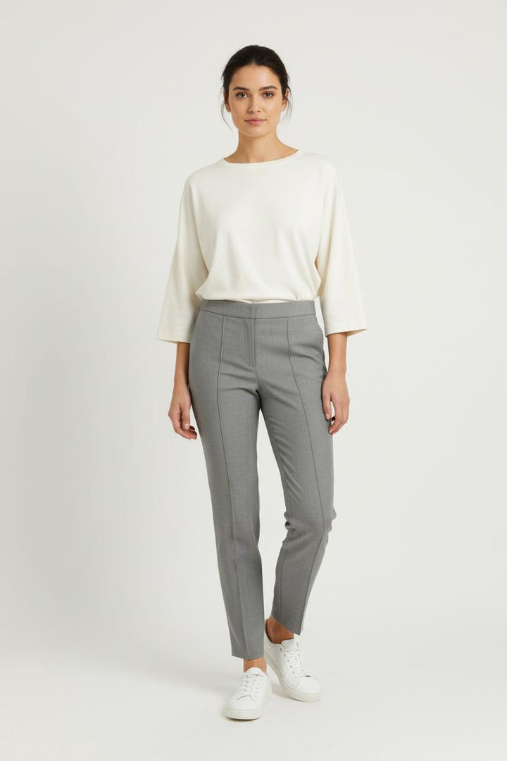Pantalon Gris - Taille XL/42 de la marque Max Mara | PARAD96797 - Vendu par Paradigme - Image 1