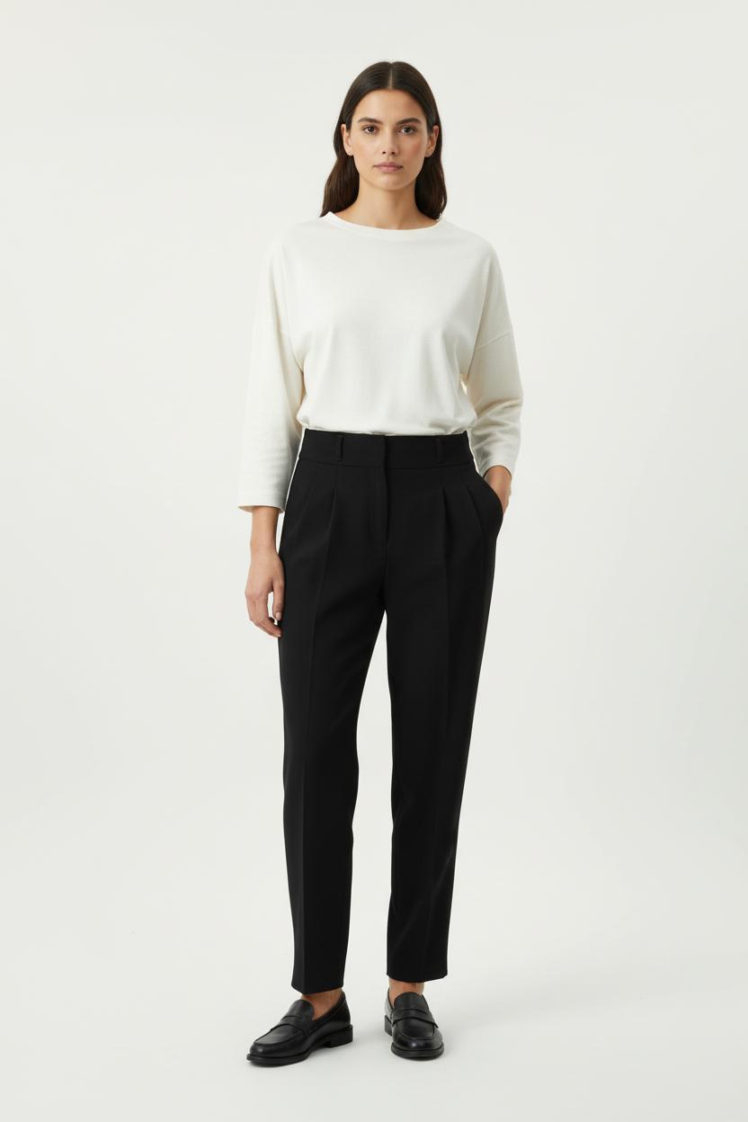 Pantalon Noir - Taille L/40 de la marque Max Mara | PARAD96799 - Vendu par Paradigme - Image 1
