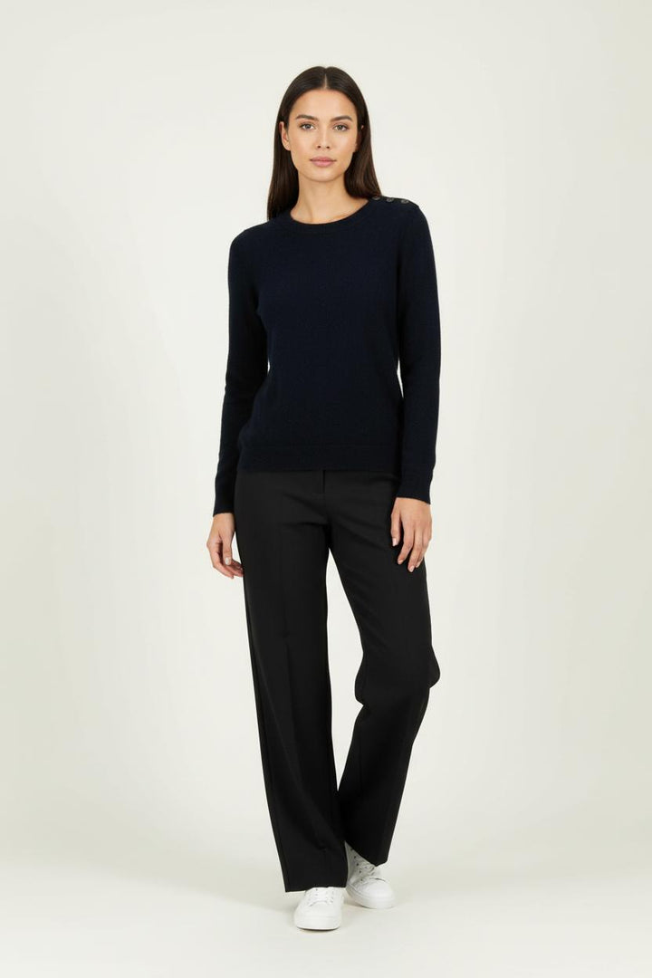 Pull Bleu - Taille XS/34 de la marque Caroll | PARAD96800 - Vendu par Paradigme - Image 1
