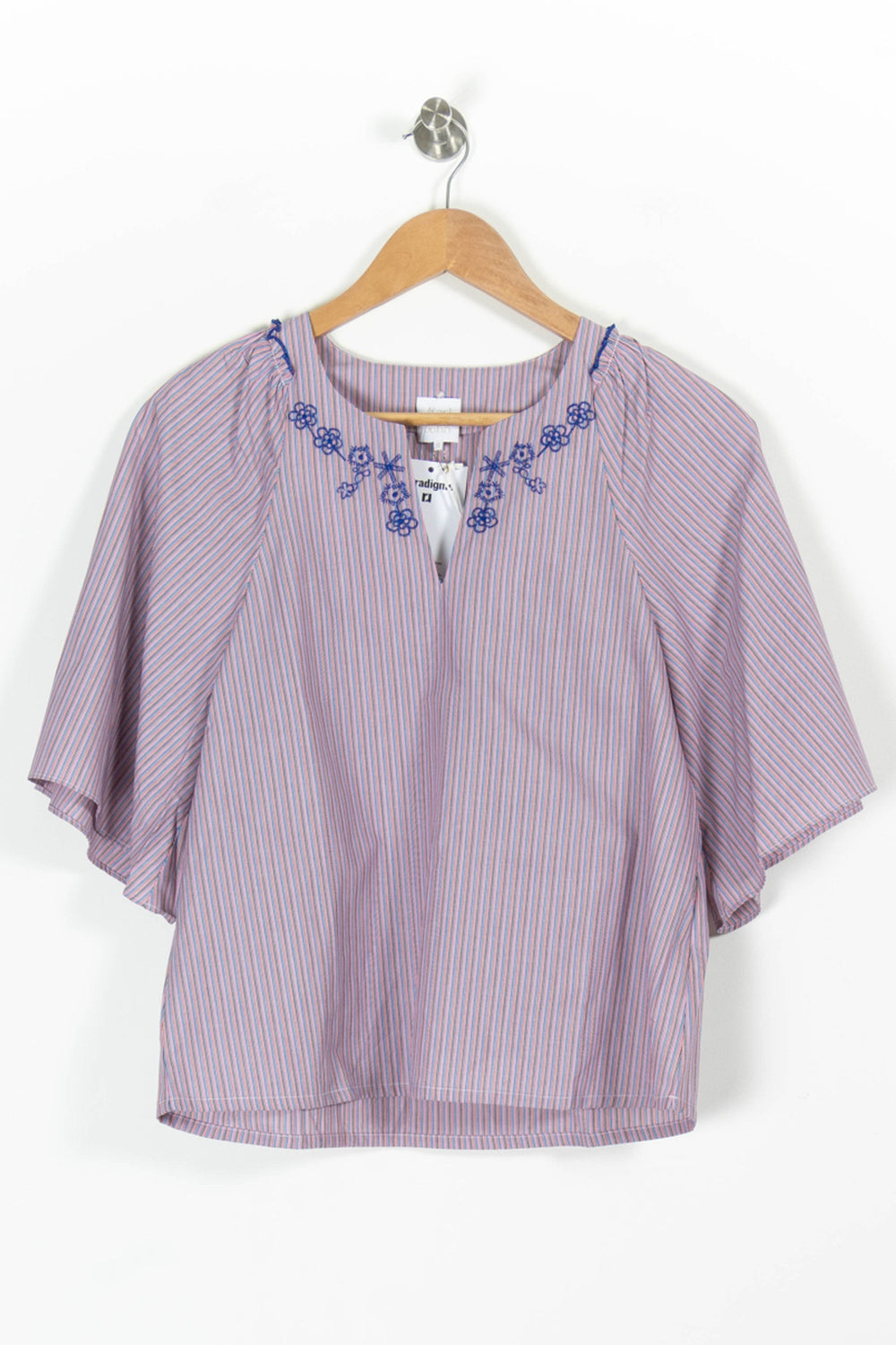 Blouse Violet et Bleu - Taille XS/34 de la marque Karl Marc John | PARAD96801 - Vendu par Paradigme - Image 2