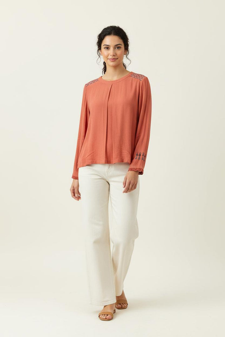 Blouse Orange - Taille XS/34 de la marque Karl Marc John | PARAD96802 - Vendu par Paradigme - Image 1