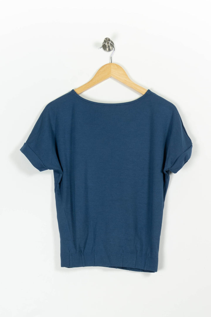 Tee-shirt Bleu - Taille XS/34 de la marque Caroll | PARAD96803 - Vendu par Paradigme - Image 4