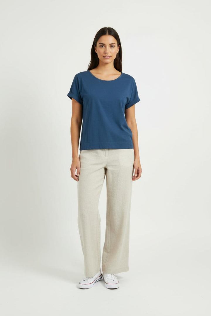 Tee-shirt Bleu - Taille XS/34 de la marque Caroll | PARAD96803 - Vendu par Paradigme - Image 1