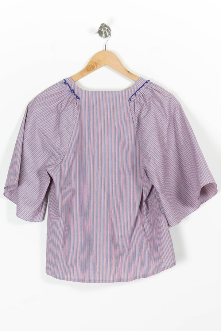 Blouse Violette et Bleue - Taille S/36 de la marque Karl Marc John | PARAD96806 - Vendu par Paradigme - Image 4